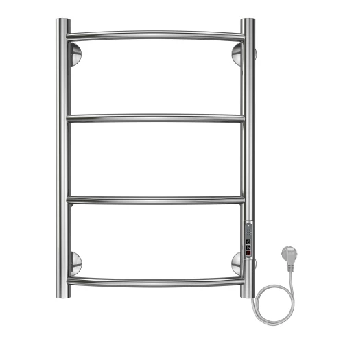 Полотенцесушитель электрический Azario Verona 4 секции тен справа хром AZ04846 40x60 см
