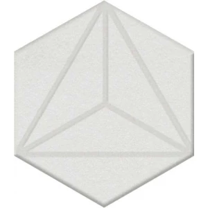 Керамогранит Kerama Marazzi Агуста Декор матовый белый OS/A241/63000 6х5,2 см