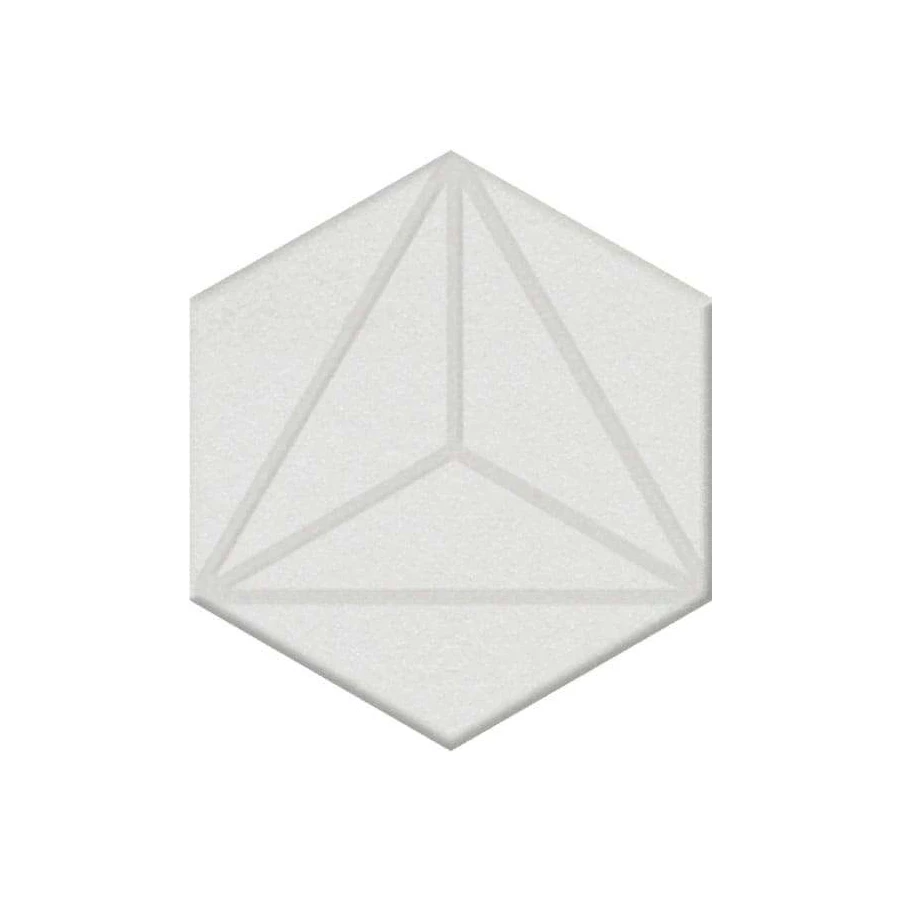 Керамогранит Kerama Marazzi Агуста Декор матовый белый OS/A241/63000 6х5,2 см