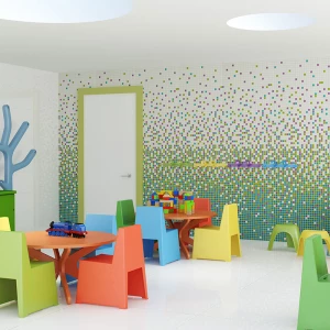 Мозаика Vidrepur Degradados Nilo-5 № 602 600 507 503 510 глянцевая многоцветная 1236575 221,9х31,7 см