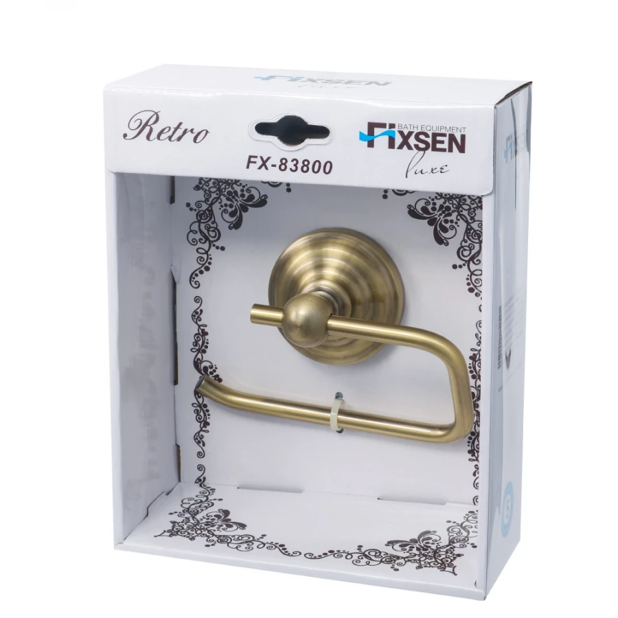 Бумагодержатель Fixsen Retro FX-83810A антик