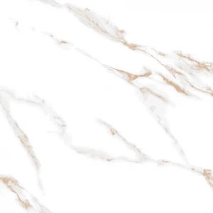 Керамогранит Ceradim Calacatta Sharp Gold белый Полированный 60х60 см