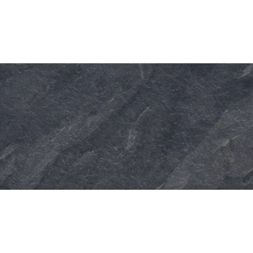 Керамогранит Kerlife Livon Morion Charcoal Structure матовый черный 120x60 см