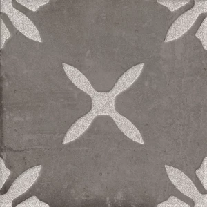 Керамогранит Harmony Peronda Pangea Chocolate Flower LT матовый кофейный 3386040457 22,3х22,3 см