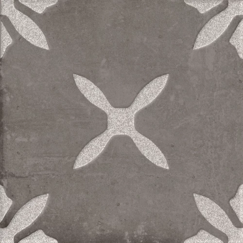 Керамогранит Harmony Peronda Pangea Chocolate Flower LT матовый кофейный 3386040457 22,3х22,3 см