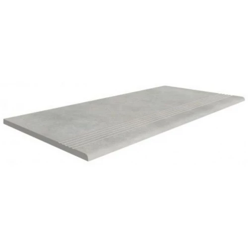 Ступень из керамогранита Italon Эклипс Грэй / Eclipse Grey матовая серая 610140000018 60х30 см