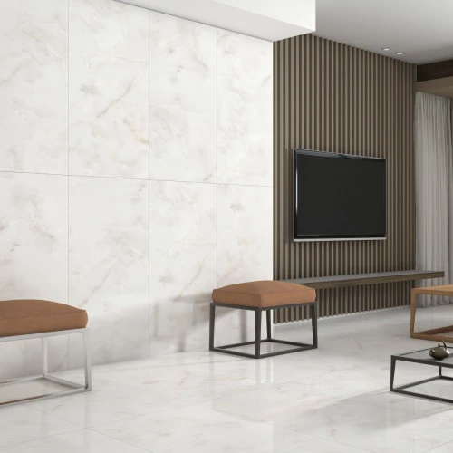 Керамогранит Neodom Onyx Classo Onyx Polished глянцевый белый N20577 120х60 см