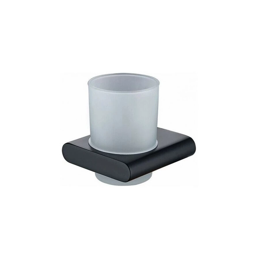 Держатель стакана стекло Kaiser Black латунь+цинк KH-2725