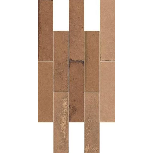 Керамогранит Ape Ceramica Murus Terra коричневый 7х28 см