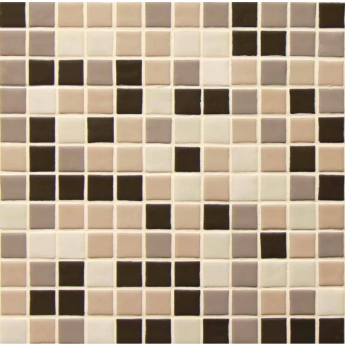 Стеклянная мозаика Mosavit Urban Coffee матовая коричневая 31,6x31,6 см