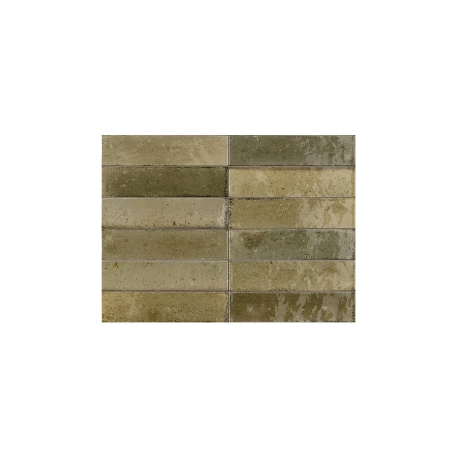 Керамогранит Marazzi Lume Musk коричневый 6х24 см