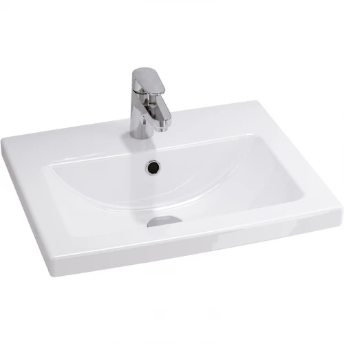 Раковина мебельная Cersanit Como 50 1 отверстие S-UM-COM50/1-w 50х40 см