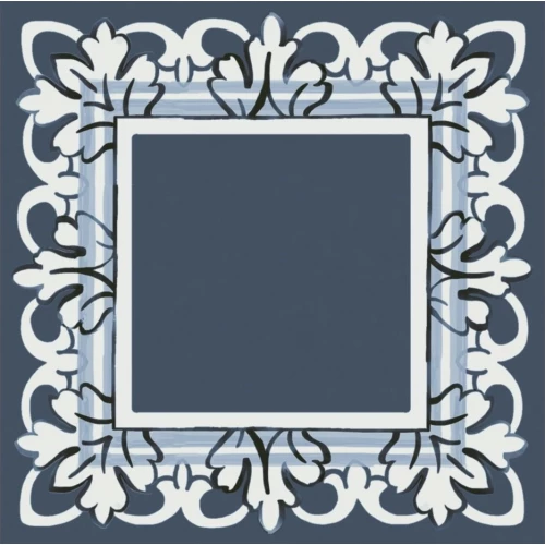 Декор Kerama Marazzi Алмаш глянцевый синий 9,8х9,8 см