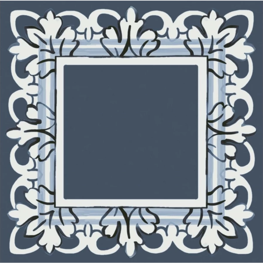 Декор Kerama Marazzi Алмаш глянцевый синий 9,8х9,8 см