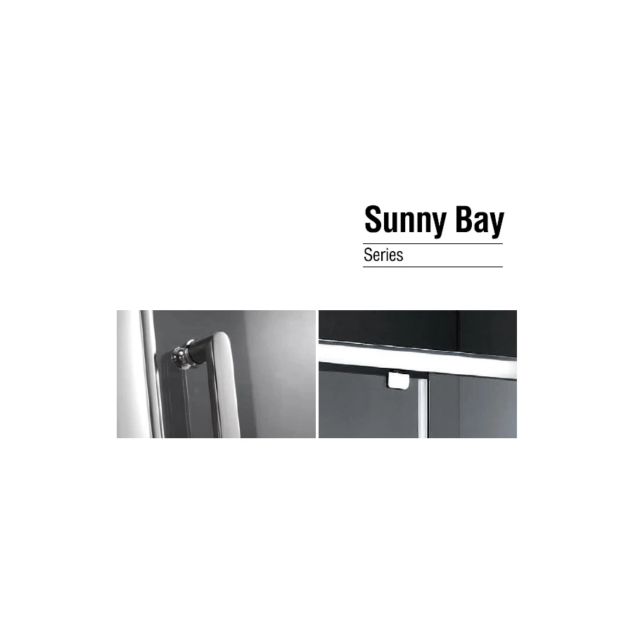 Душевой уголок Gemy Sunny Bay S28191A-A75 100x75x190 см