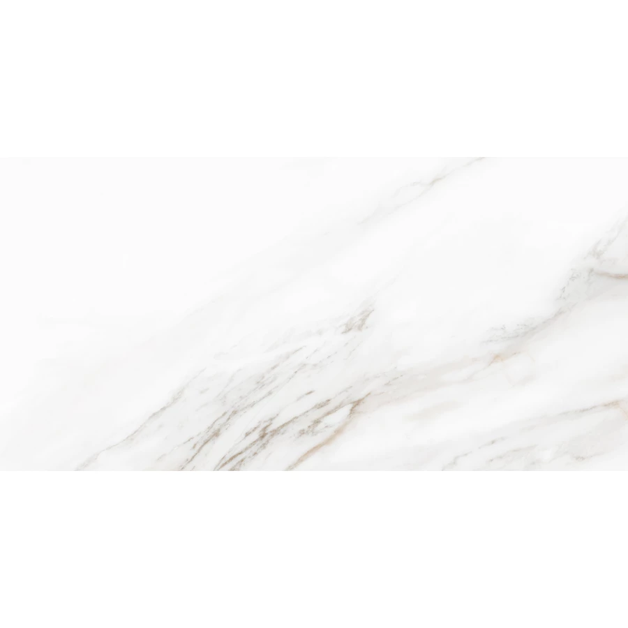 Керамогранит Delacora Calacatta Andrea карвинг матовый белый D30019M 60х30 см