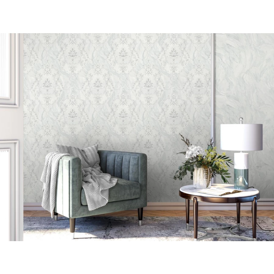 Обои флизелиновые Palitra Life Linara Палитра голубые PL72331-16 1,06х10,05 м