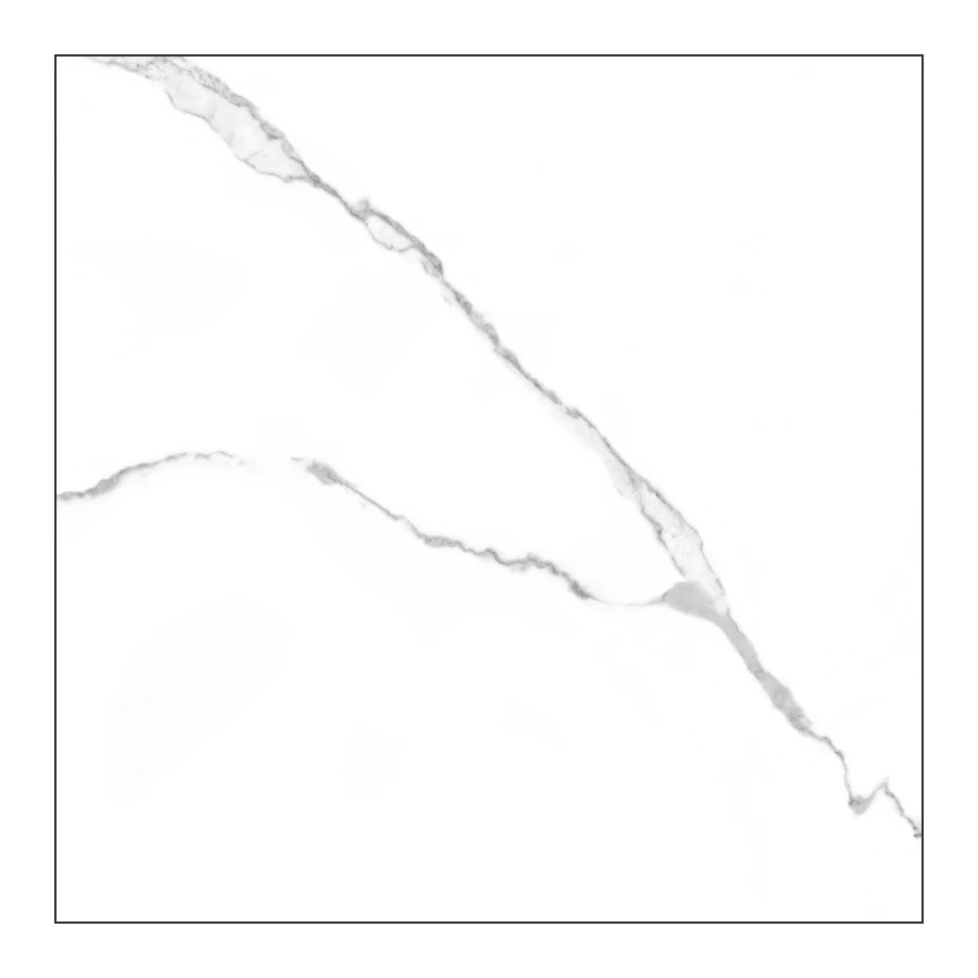 Керамогранит Global Tile Marmo грес глазурованный белый 60*60 см