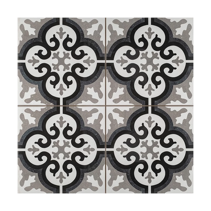 Керамогранит Etili Seramik Manisa Black Pre-cut 45x45 см