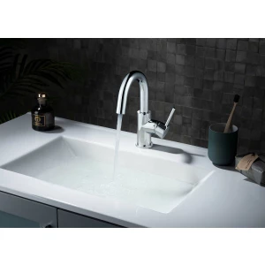 Смеситель Aquatek Европа для раковины без донного клапана хром AQ1307CR