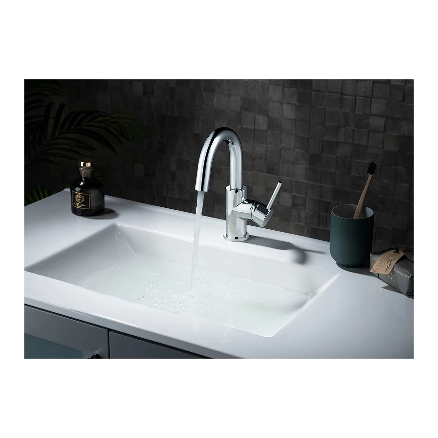 Смеситель Aquatek Европа для раковины без донного клапана хром AQ1307CR