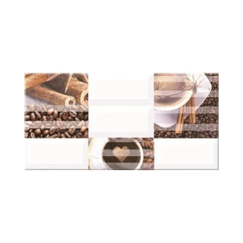 Декор Azori Вог Мокко 20,1х40,5 см