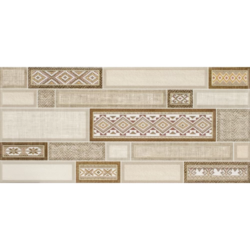 Декор InterCerama Textiles коричневый 50*23 см