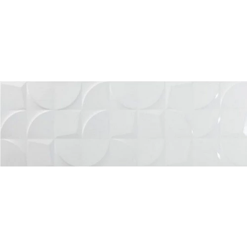 Плитка настенная Navarti Annie Relieve Galagos Mate матовая белая 90х30 см