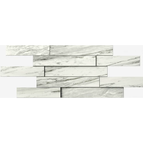 Декор Italon Скайфолл Бьянко Брик / Skyfall Bianco Brick серый 620110000104 78х28 см