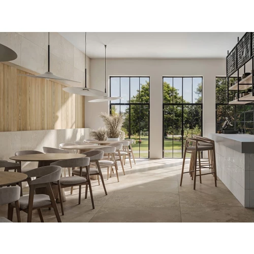 Керамогранит TAU Ceramica Dorset White Rect матовый белый 120х60 см