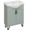 Тумба Runo под раковину мята Марсель 65 под умывальник Классик 65 00-00001217