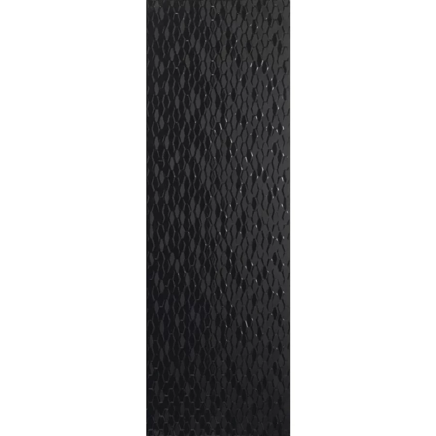 Плитка настенная Grespania Futura Negro глянцевая черная 66FU909 90х30 см