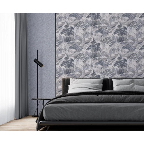 Обои флизелиновые Palitra Home HomeColor Mount коричневые HC31147-44 1.06х10.05 м