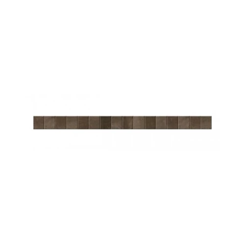 Бордюр Golden Tile Бали 417301 коричневый 3х40