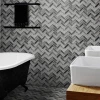 Мозаика Orro Mosaic Керамик Твид Грей 98х31 матовая серая 32,6х30,4 см