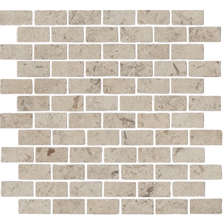 Керамогранит Kerama Marazzi Про Лаймстоун Антика 1 Декор мозаичный матовый бежевый MBD013 32х30 см