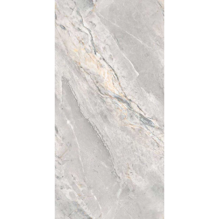 Керамогранит Seron Argenta глянцевый серый 120х60 см