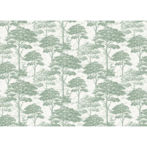 Обои винил на флизелине Grandeco Maison Зеленый Белый MN 3009 10,05х0,53 м