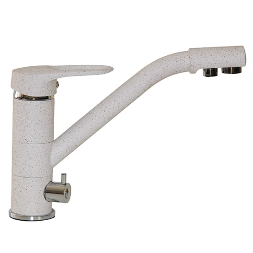 Смеситель для кухонной мойки MixLine ML-GS05 526215 бежевый