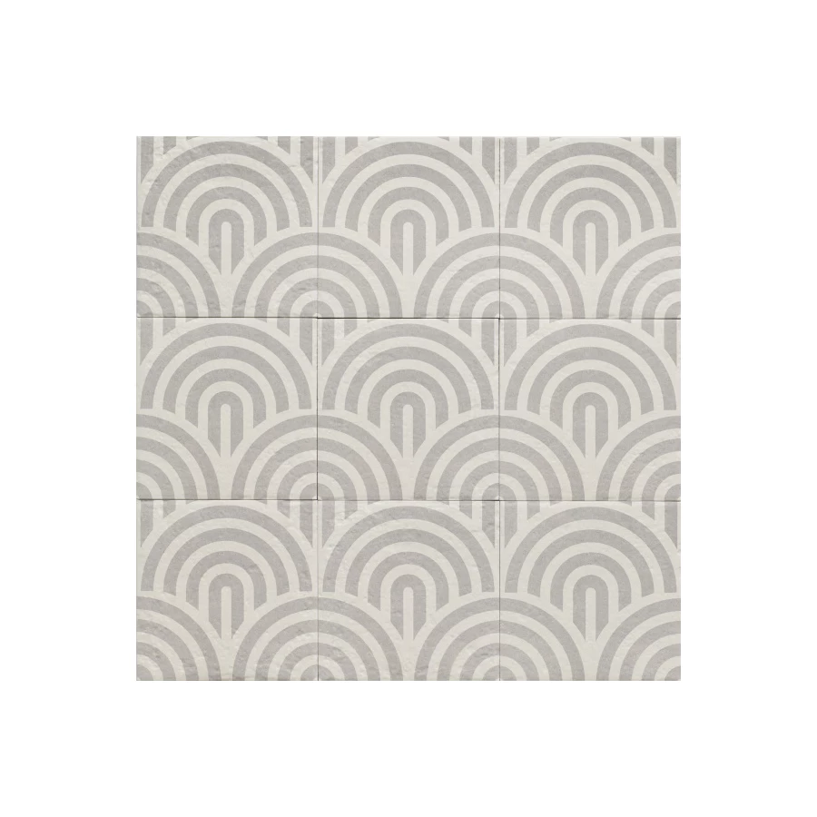 Декор Mainzu Grey Neutral Decor Grey Three керамогранит матовый серый PT03867 20х20 см