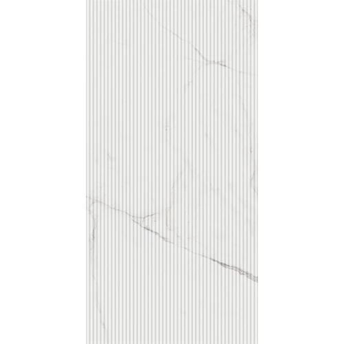 Плитка настенная Kerama Marazzi Марсель структура обрезная глянцевая белая KM6012B0410R 119,5x60 см