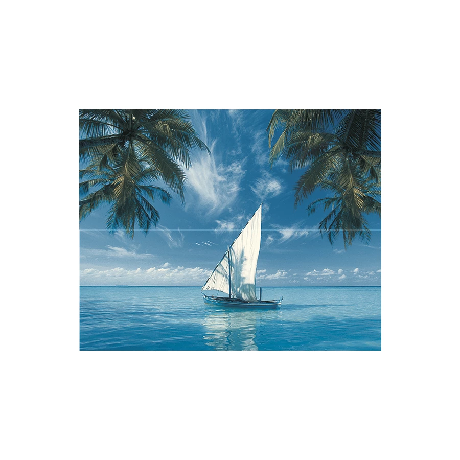 Панно Ceradim Ocean Sailboat из 2-х плиток 40x50