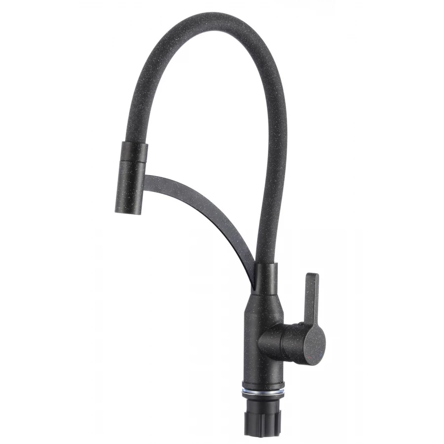 Смеситель Fmark для кухонной мойки черный FS8244-H