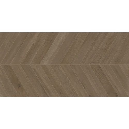 Керамогранит Delacora Walnut Chevron Dark матовый карвинг коричневый D120249M 120х60 см
