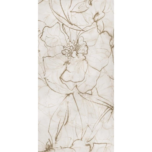 Керамогранит La Fenice Touch Motive Warm матовый белый 12THDEC02 120х60 см