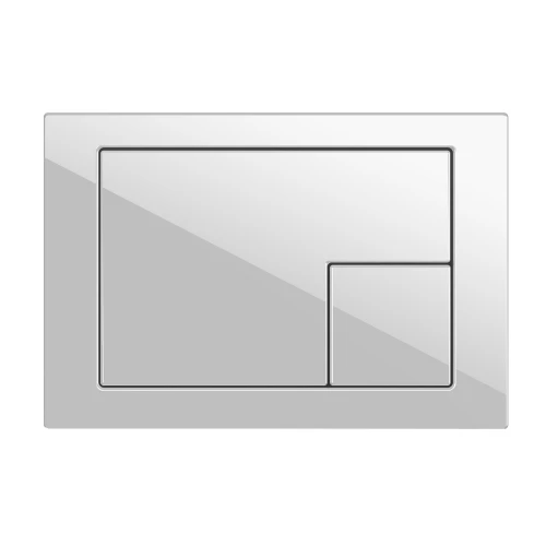 Кнопка Cersanit Corner пластик белый A64077