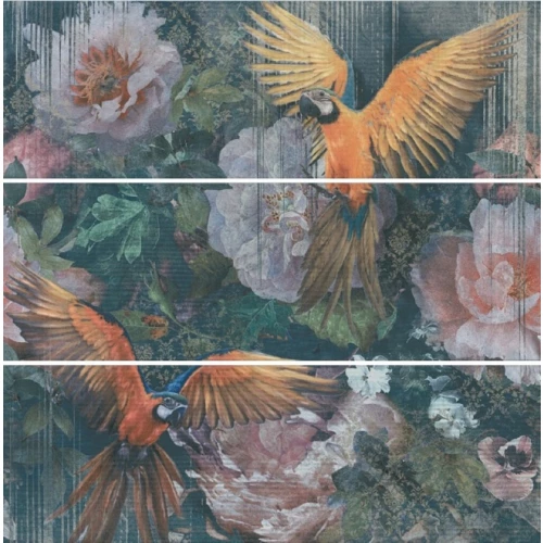 Панно Kerama Marazzi Раваль Попугаи TG\A08\3x\13000R 90х90 см