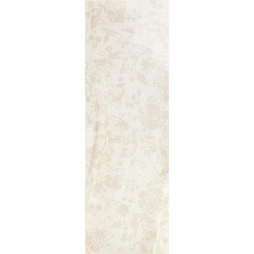Декор Marazzi Evolutionmarble Riv Decoro Ramage Onice бежевый 32,5х97,7 см