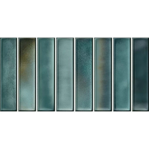 Плитка настенная EL Barco Alba Azul глянцевая синяя 30x15 см