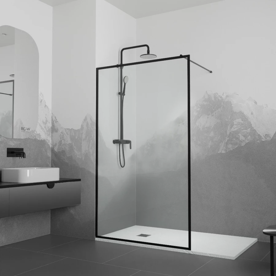 Душевая перегородка RGW WA-012B Прозрачное 35101280-84 80х200 см